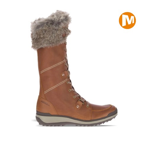 Botas Merrell Snowcreek Tall Polar Waterproof Mujer MX.O.QJH